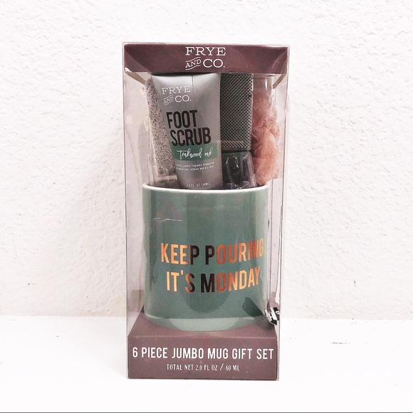 Frye Jumbo 6-Piece Mug Gift Set Mug NWT - Picture 3 of 9